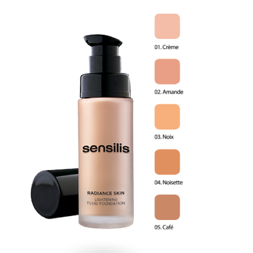Sensilis radiance, base de maquillaje SPF 15 -tono 03: noix- 30 mL