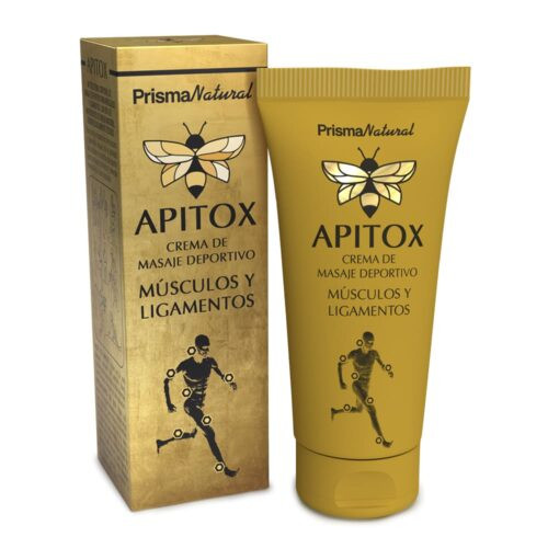 PRISMA NATURAL Apitox Crema de Masaje Deportivo Músculos y Ligamentos 60ml