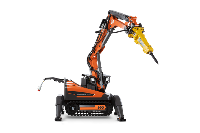 Husqvarna DXR 145 Remote-Controlled Demolition Robot