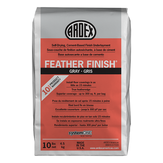 Ardex Feather Finish Gray 10 lb bag