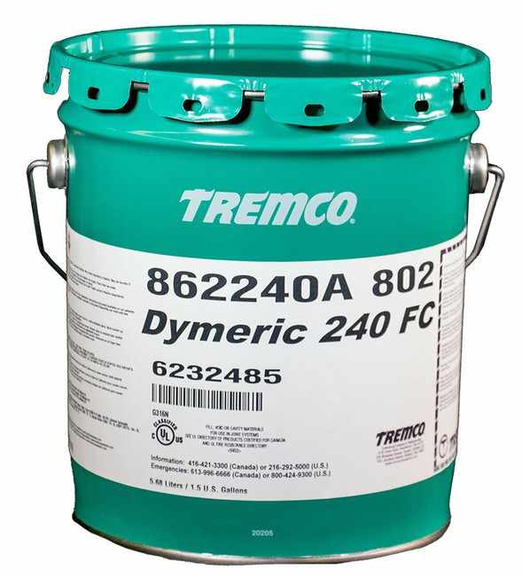 Tremco Dymeric 240FC 1.5 gallon unit