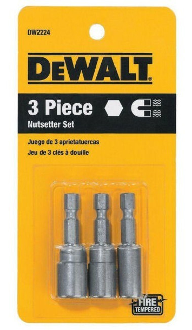 Dewalt 3-Piece Magnetic Nut Driver Set DW2224