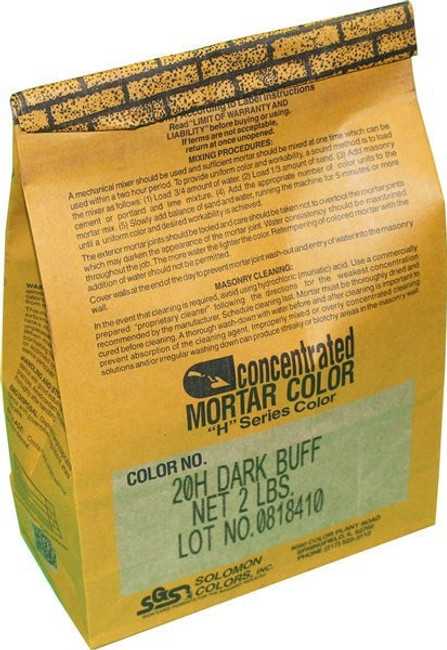 Concentrated Mortar Color "H" Series 2 lb bag