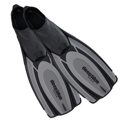 Latitude 2 Adult Full Foot Snorkeling Fins by Deep Blue Gear