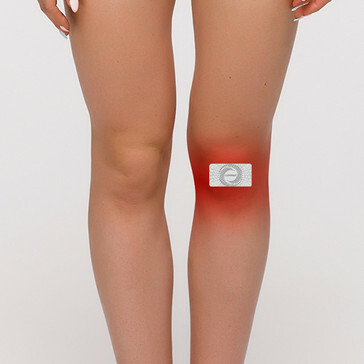 Pain Relief Patch Placement on Knees #1