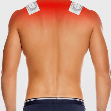 Pain Relief Patch Placement on Shoulders #1