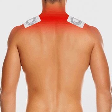 Pain Relief Patch Placement on Shoulders #3