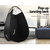 Portable Pop Up Spray Tanning Tent with Sturdy Structure Black