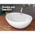 Cefito Ceramic Basin Hand Wash Bowl Bathroom Sink Gloss Counter Top Vanity Oval