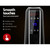 Devanti Electric Ceramic Tower Fan Heater Portable Oscillating Remote Control