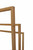 CARLA HOME Bamboo Towel Bar Holder Rack 3-Tier Freestanding Bathroom Bedroom
