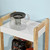 3-Tier White Storage Bathroom Shelf