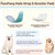 PS KOREA Grey Dog Pet Potty Tray Training Toilet Detachable Wall T2