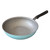 Fanjini Round 28cm Pure Sky Blue Stone Wok Wokpan Non-Stick Induction Ceramic