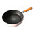 Fanjini Round 28cm Pink Stone Frypan Frying Pan Non-Stick Induction Ceramic Wood