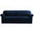 Artiss Velvet Sofa Cover Plush Couch Cover Lounge Slipcover 4 Seater Sapphire