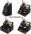 Makeup Cosmetic Organizer Storage with 12 Drawers Display Boxes (Black)