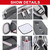 Floofi Space Capsule Backpack - Model 1 (Grey) FI-BP-105-FCQ