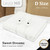 Laura Hill Heated Electric Blanket Double Size Fitted Polyester Underlay Winter
