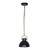 Sarantino Black and Gold Pendant Light
