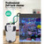 Aquarium External Canister Filter Fish Tank UV Light with Media Kit 1850L/H