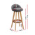 Artiss Set of 2 Fabric Bar Stools-Grey Great Quality Solid Material Fashion