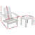 Gardeon Outdoor Sun Lounge Beach Chairs Table Setting Wooden Patio Chair Lounges