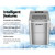 DEVANTi Portable Ice Cube Maker Machine 2L Home Bar Benchtop Black/Silver/Red
