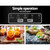 DEVANTi Portable Ice Cube Maker Machine 2L Home Bar Benchtop Black/Silver/Red