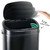 58L Motion Sensor Rubbish Bin - Black/White Superior?Material Stable?Quality
