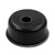 Cefito Granite Stone Kitchen Laundry Sink Top Under mount Round 430x200mm Black