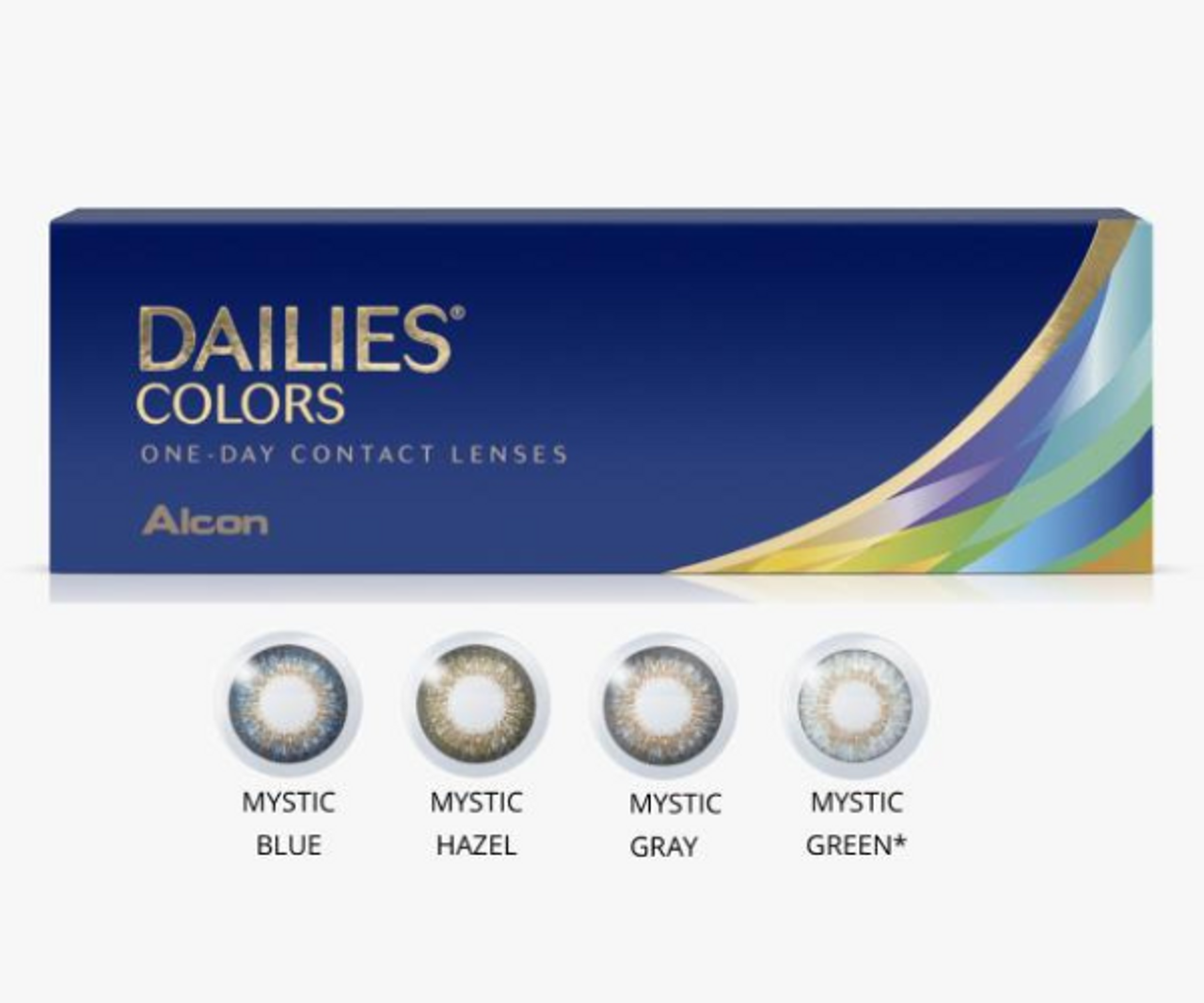 Dailies Colors 90 Pack Color Options