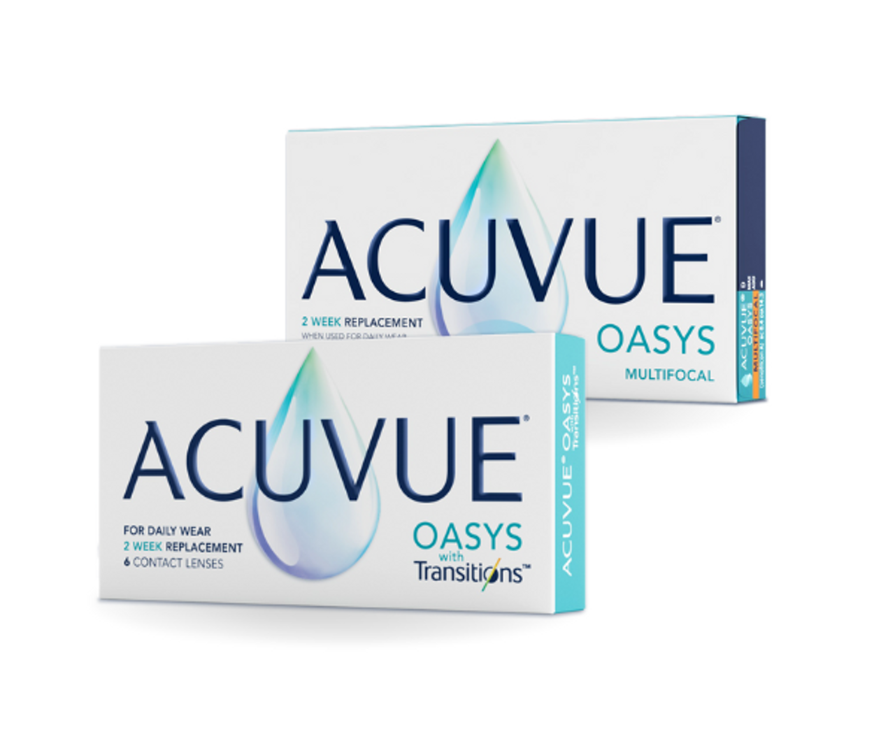 Acuvue Oasys Multifocal contact lenses