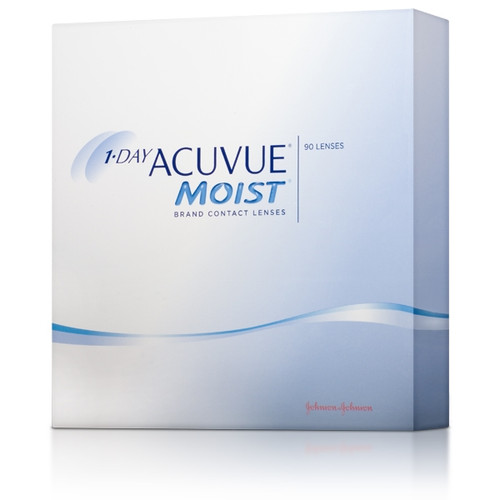 1-Day Acuvue Moist (90 Pack) 1-Day Acuvue Moist (90 Pack) Product Image