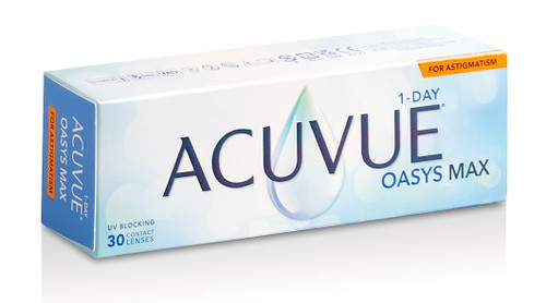 Acuvue Oasys Max 1-Day for Astigmatism 30 Pack