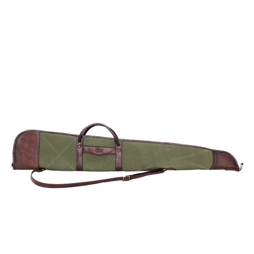 Green Canvas Shotgun Cover, Shotgun Cover, Gun Cover, Canvas Gun Cover