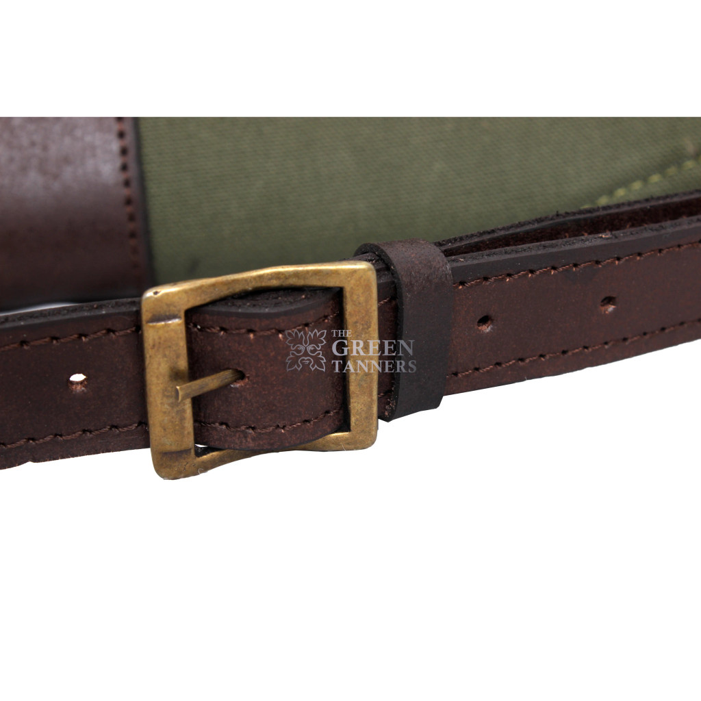 Green Canvas Shotgun Cover, Shotgun Cover, Gun Cover, Canvas Gun Cover
