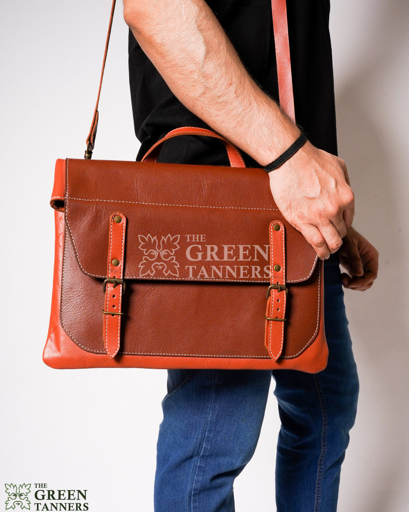 Leather Briefcase, Leather Messenger Bag, Leather Office Bag