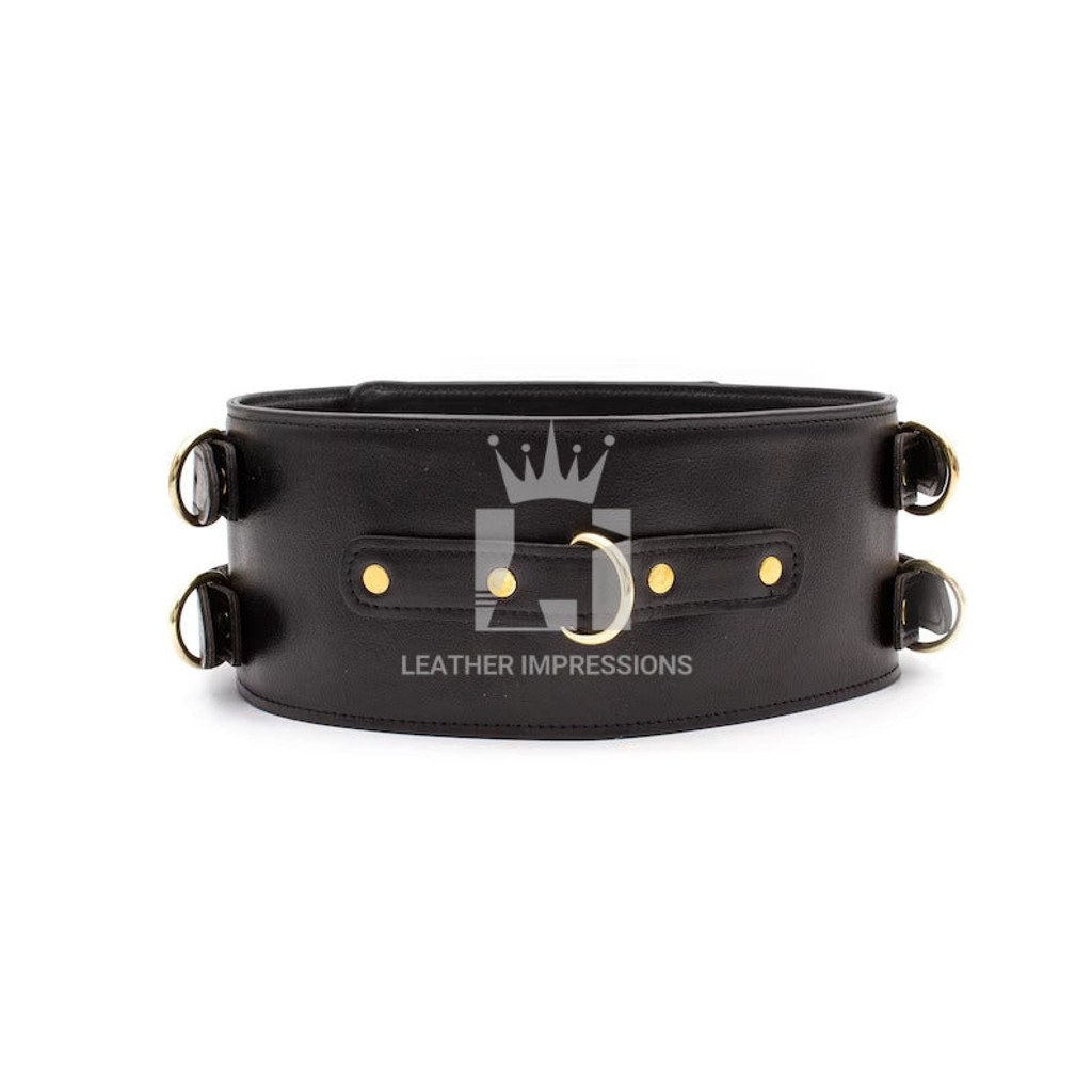 leather bondage waist belts, Leather Bondage Waist, Waist belts, UNISEX Restraints Gears, Black Leather Bondage Waist Belts