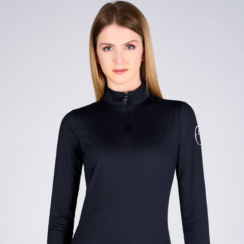 Winter training top, training top for women