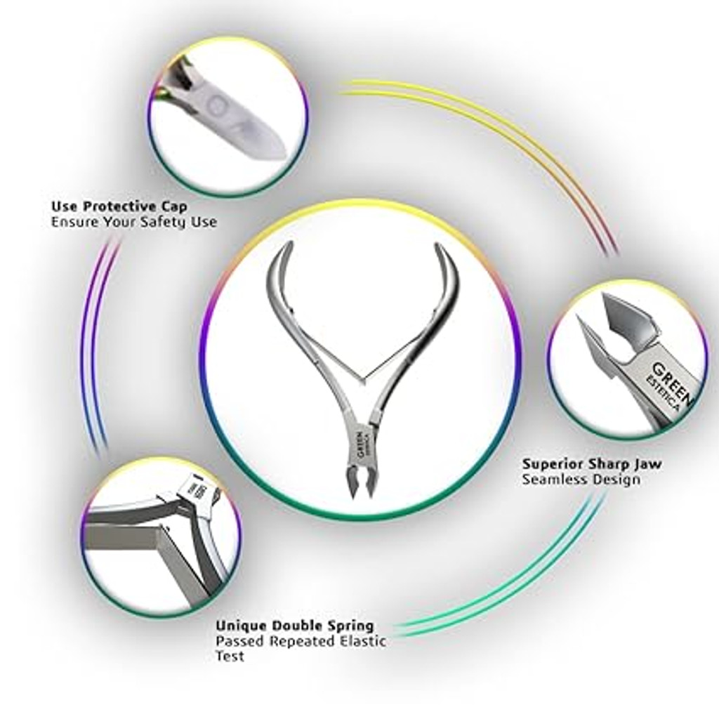 Stainless steel cuticle nippers, cuticle nippers, cuticle cutters, cuticle trimming, cuticle pusher