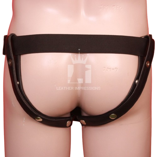 leather jockstrap, gay leather jockstrap, leather jockstrap for men, men's leather jockstrap