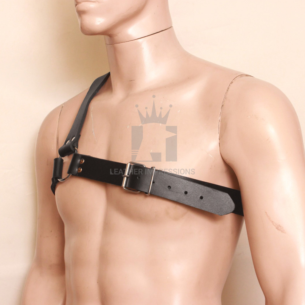 leather harness, men's leather harness, gay leather harness