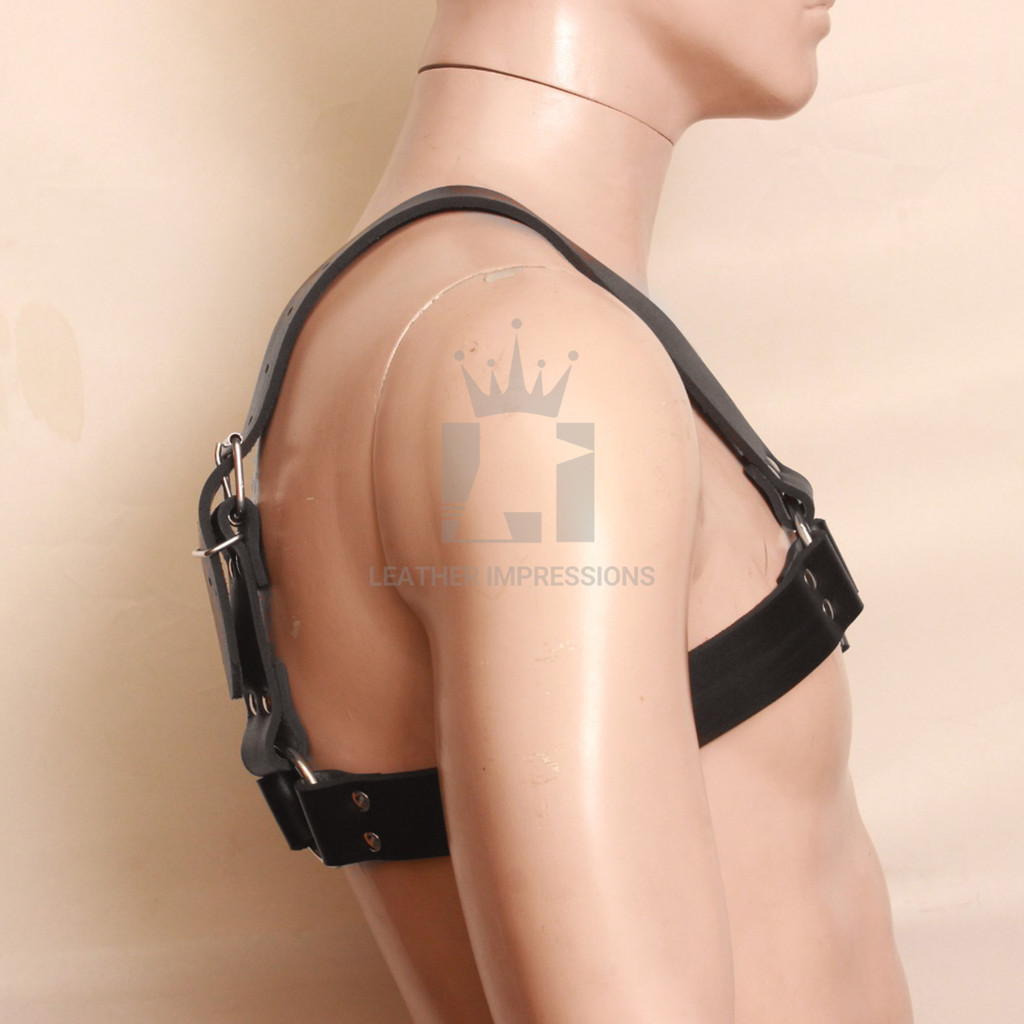 leather harness, men's leather harness, gay leather harness