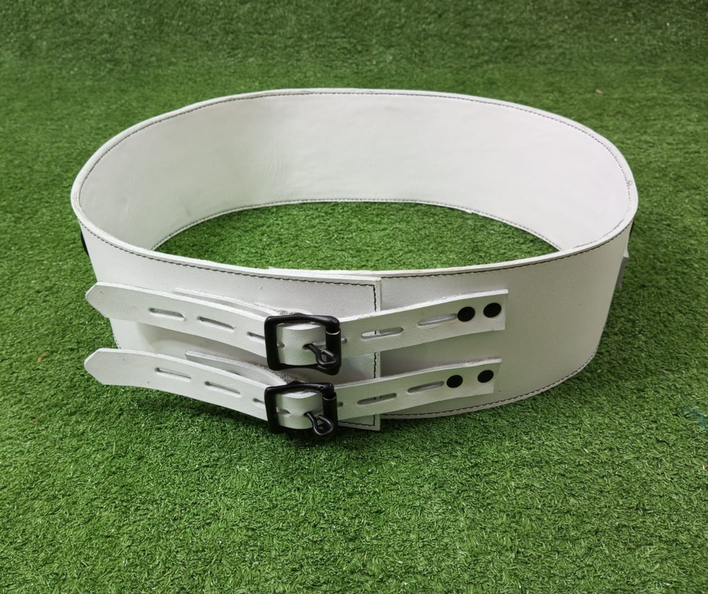 leather restraint belt, white leather belt, waist restraint belt