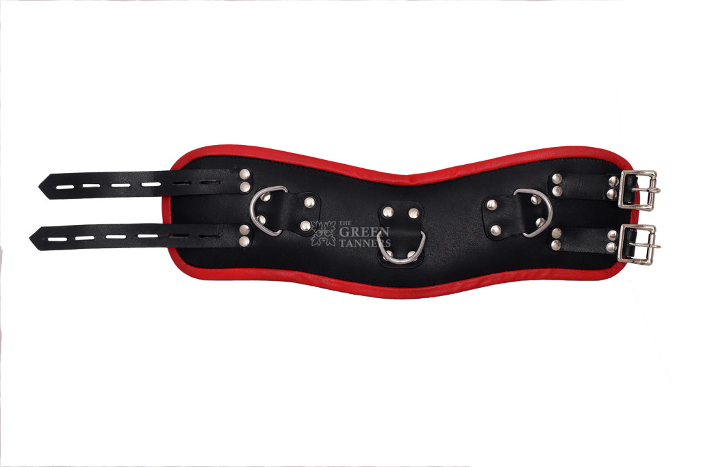 leather bdsm posture collar, leather collar