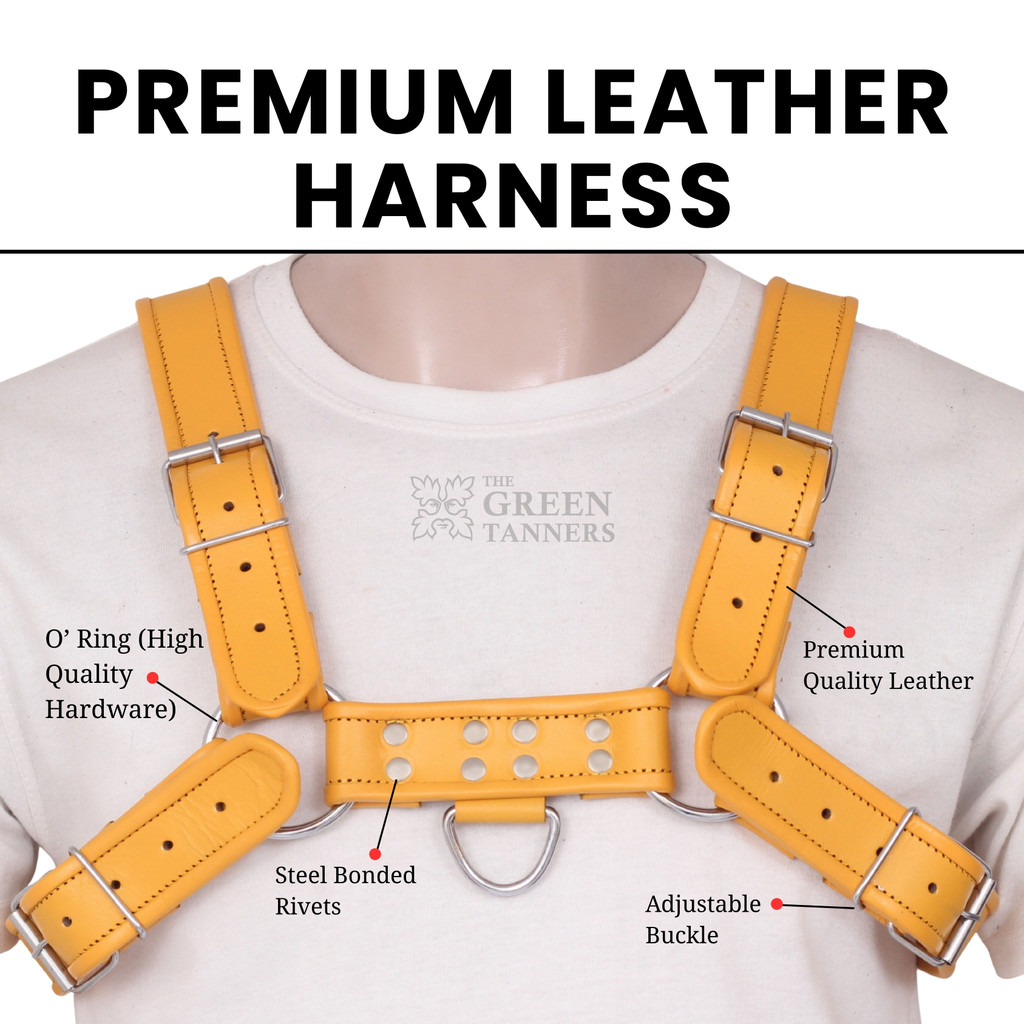 gay mens leather harness, leather harness
