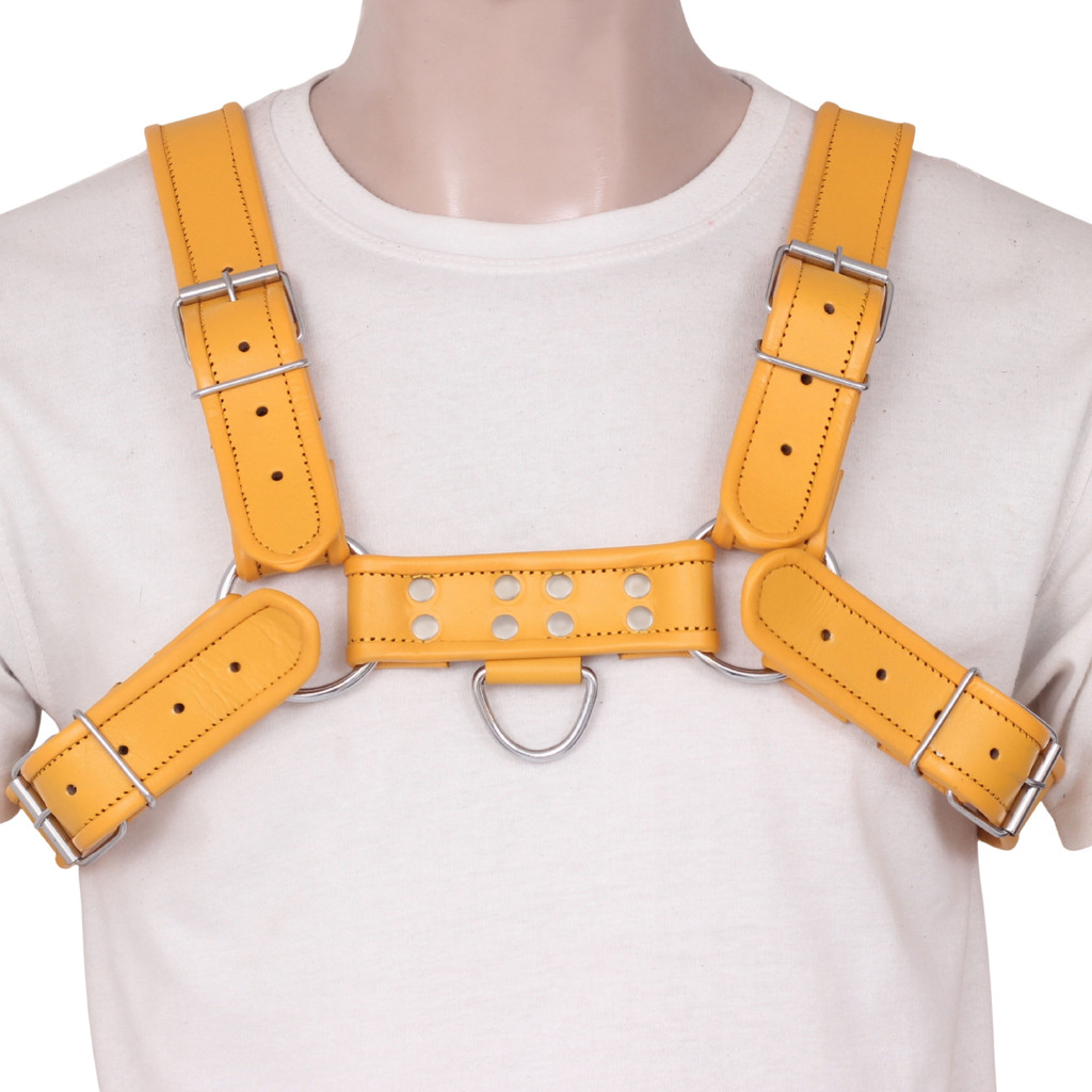 Stylish Gay Mens Leather Harness - Main Image Stylish Gay Mens Leather Harness - Main Image