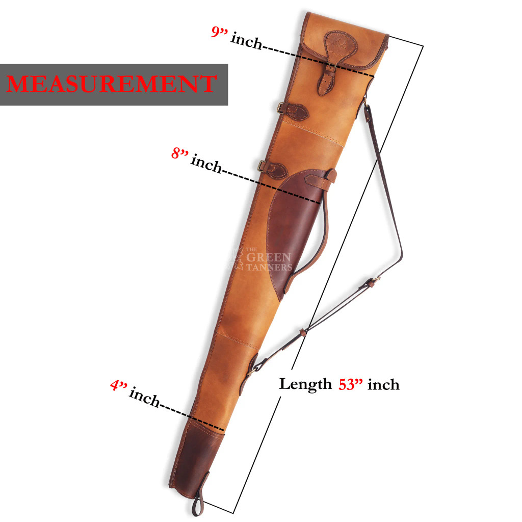 leather shotgun scabbard, leather rifle scabbard, leather rifle case, leather shotgun case, gun slip case, shotgun slip case