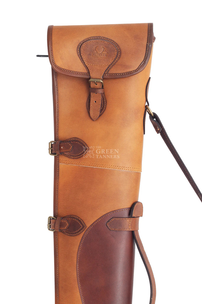 leather shotgun scabbard, leather rifle scabbard, leather rifle case, leather shotgun case, gun slip case, shotgun slip case